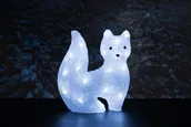 JÕULUVALGUSTUS FINNLUMOR REBANE 26X12X32CM 30LED IP44 VALGE