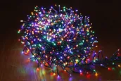 JÕULUVALGUSTUS CLUSTER 1512LED VÄRVILINE 11M