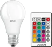 LED LAMP OSRAM 9W A60 827 RGB E27 RGB PULT