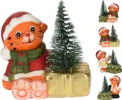 JÕULUKAUNISTUS TIIGER JÕULUPUUGA 8CM, VALIK