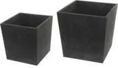 VÄLIS ÜMBRISPOTT 4LIVING THERMO CUBIC, 2TK PAKIS