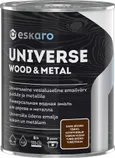 UNIVERSAALVÄRV ESKARO UNIVERSE WOOD&METAL 0,9L TUMEPRUUN