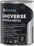 UNIVERSAALVÄRV ESKARO UNIVERSE WOOD&METAL 0,9L BLACK