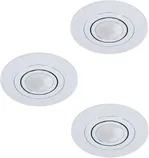 RIPPLAEVALGUSTI EGLO AREITIO 3X5W LED 3000K Ø100MM ALUMIINIUM