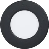 RIPPLAEVALGUSTI EGLO FUEVA5 2,7W LED 300LM 3000K Ø86MM MUST