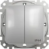 LÜLITI 2-NE IP44 SCHNEIDER-ELECTRIC SEDNA DESIGN ALU