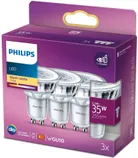 LED LAMP PHILIPS CLASSIC 3,5W-35W GU10 2700K 255LM 36D 3TK PAKIS