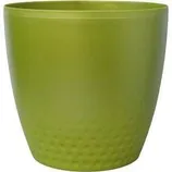 LILLEPOTT PLASTIA PERLA Ø18CM ROHELINE PÄRL