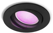 RIPPLAEVALGUSTI PHILIPS HUE CENTURA 5.7W 2200-6500K+RGB HUE SQ MUST