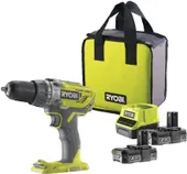 AKULÖÖKTRELL RYOBI R18PD3-220S 18V 2X2,0AH