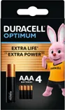 PATAREI DURACELL OPTIMUM AAA 4TK PAKIS