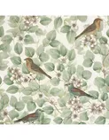 TAPEET ARTHOUSE BIRDS & BLOSSOMS GREEN 0,53X10,05M