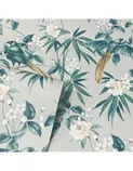 TAPEET ARTHOUSE ORIENTAL FLORAL BIRDS GREY/BLUE 0,53X10,05M