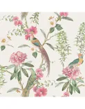 TAPEET ARTHOUSE EXOTIC GARDEN PINK GREEN 0,53X10,05M