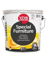 MÖÖBLIVÄRV VIVACOLOR SPECIAL FURNITURE 2,7L VALGE POOLMATT