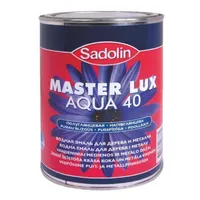 VÄRV MASTER LUX AQUA 40 BW 1L VALGE