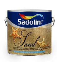 STRUKTUURVÄRV SADOLIN SAND 2,5L VALGE MATT