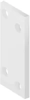 NAELUTUSPLAAT ARRAS 60X25X2MM VALGE