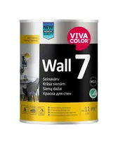 SEINAVÄRV VIVACOLOR WALL 7 VALGE (A) 0,9L MATT