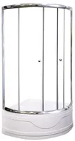 DUŠINURK DUSCHY 982-00 KÕRGE ALUSVANNIGA 90X90X39/200CM