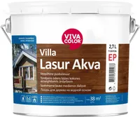 PUIDULASUUR VIVACOLOR VILLA LASUR AKVA 2,7L VÄRVITU TOONIMISALUS