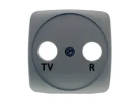 KATTEPLAAT TV+R ALFA METALLIK