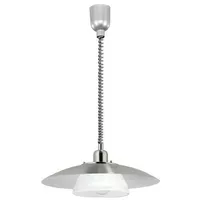 LAELAMP BRENDA 100W E27 MATT-NIKKEL/ALABASTER KLAAS