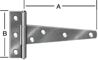 HING 100X60MM T-TYPE