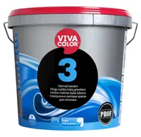 LAEVÄRV VIVACOLOR 3 9L VALGE TÄISMATT