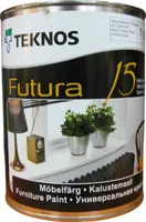 MÖÖBLIVÄRV TEKNOS FUTURA 15 0,9L VALGE POOLMATT