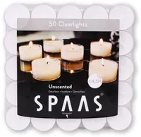 TEEKÜÜNAL SPAAS 4,5H PLASTIKUS VALGE 50TK PAKIS
