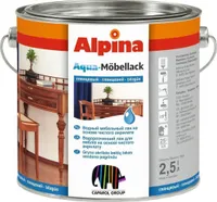 LAKK ALPINA AQUA MÖBEL 2,5L TRANSPARENT LÄIKIV
