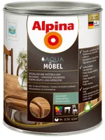 LAKK ALPINA AQUA MÖBEL 0,75L TRANSPARENT SIIDJASMATT