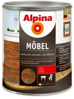 LAKK ALPINA MÖBEL 0,75L TRANSPARENT LÄIKIV