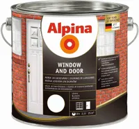 AKNA- JA UKSEVÄRV ALPINA FENSTER UND TÜR 2,5L VALGE LÄIKIV