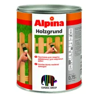 KRUNT ALPINA GRUNDIERUNG FÜR HOLZ 0,75L PUIDULE TRANSPARENT