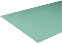 NIISKUSKINDEL KIPSPLAAT KNAUF GREEN MINI GKBI/H2 900X1300X12,5MM 1,17M²