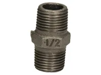 KAKSIKNIPPEL MUST 1/2"