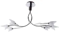 LAELAMP PINXDISAIN NATURA 6 KROOM/ALABASTER G9 6X40W