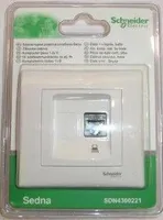 TEL+ARVUTIPESA RJ11+RJ45 UTP KAT 5E VALGE PP SEDNA