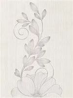 KERAAMILINE DEKOORPLAAT STACATTO BIANCO KWAIT 25X33,3CM