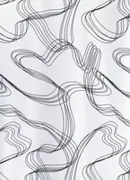 DUŠIKARDIN SPIRELLA 180X200CM A-1014407 GRAFFITO POLÜESTER