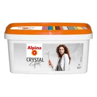 DEKORATIIVVÄRV ALPINA CRYSTAL EFFEKT 1L HÕBEDANE