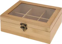 KARP TEEPAKKIDELE 21X16X7.8CM BAMBUS