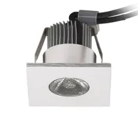 RIPPLAEVALGUSTI HAXA-DSL 1/W LED IP20 ALUM.