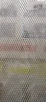 PLAAT PERFOREERITUD SH 12X100CM ALUM SILV1S