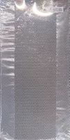 PLAAT PERFOREERITUD SH 25X50CM ALUM SILV1S