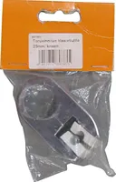 TERASTORUKINNITUS KLAASRIIULILE 25MM KROOM