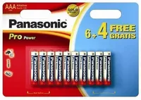 PATAREI PANASONIC AAA LR03PPG/10B (6+4TK)