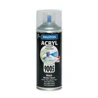 AEROSOOLVÄRV ACRYL JET BLACK 400ML
